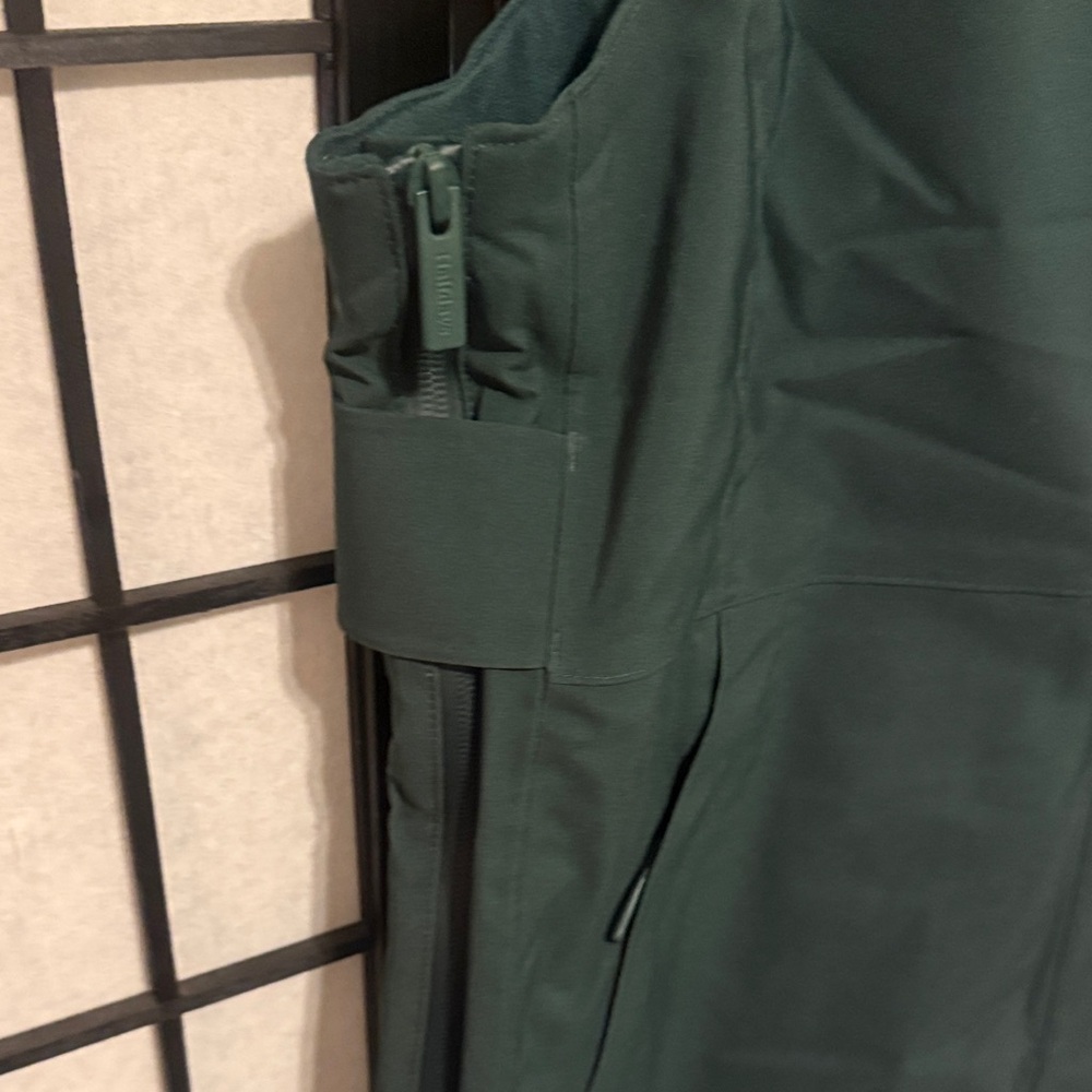 Halfdays Forest Green Carson Bib Waterproof Winter Overalls - Picture 5 of 7